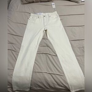 H&M Men's Slim Jeans - Cream